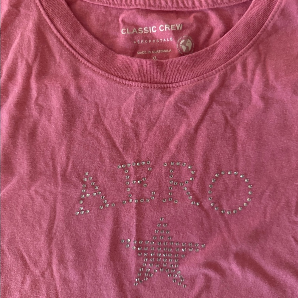 Aeropostale Pink Baby Tee